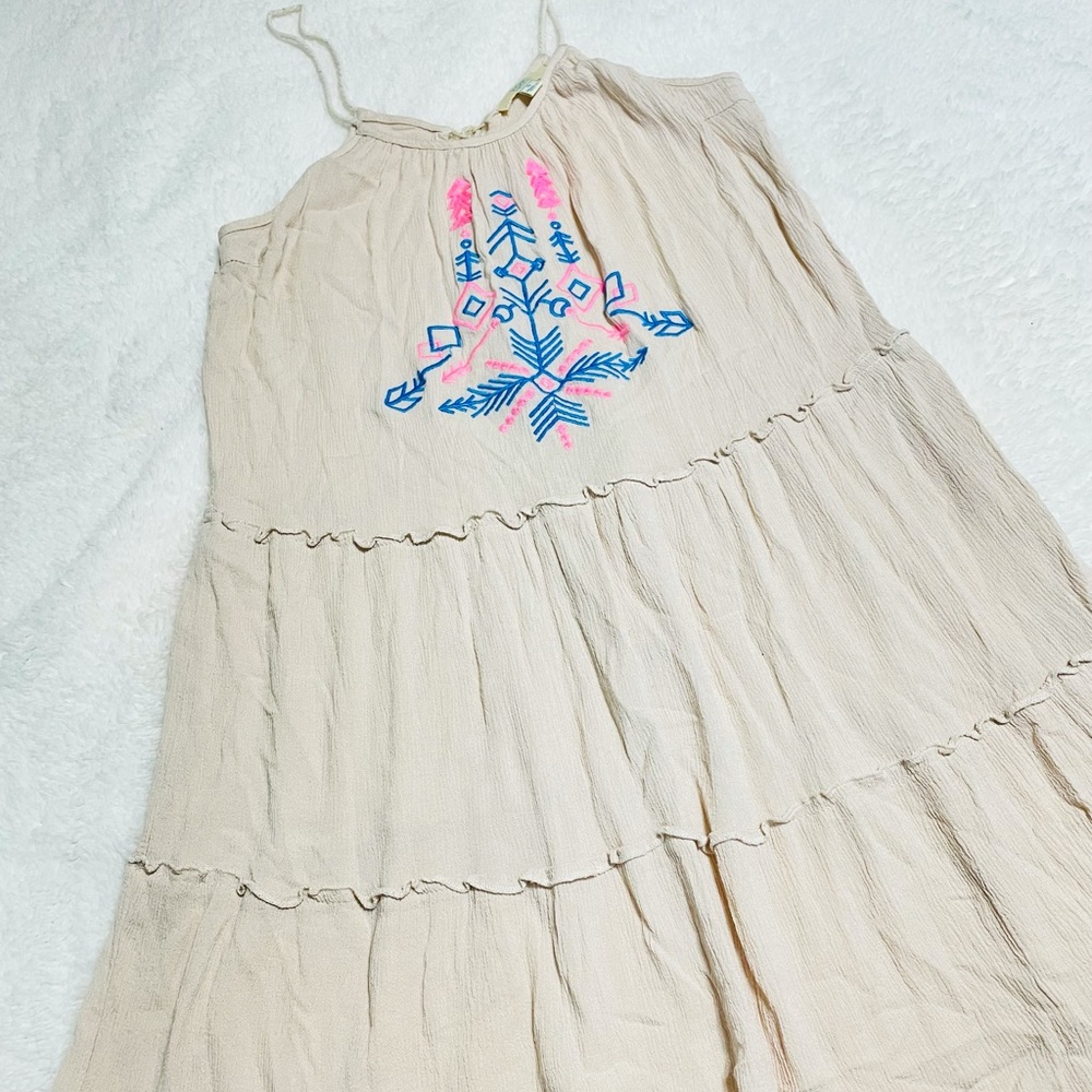 Boho Kori America Nude Dress